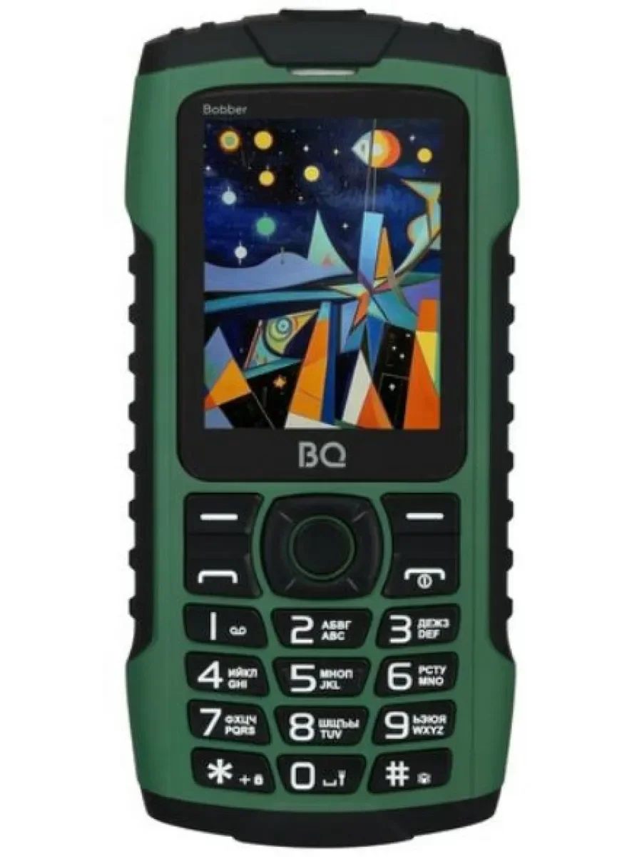 Мобильный телефон BQ-2439 Bobber Green Мк