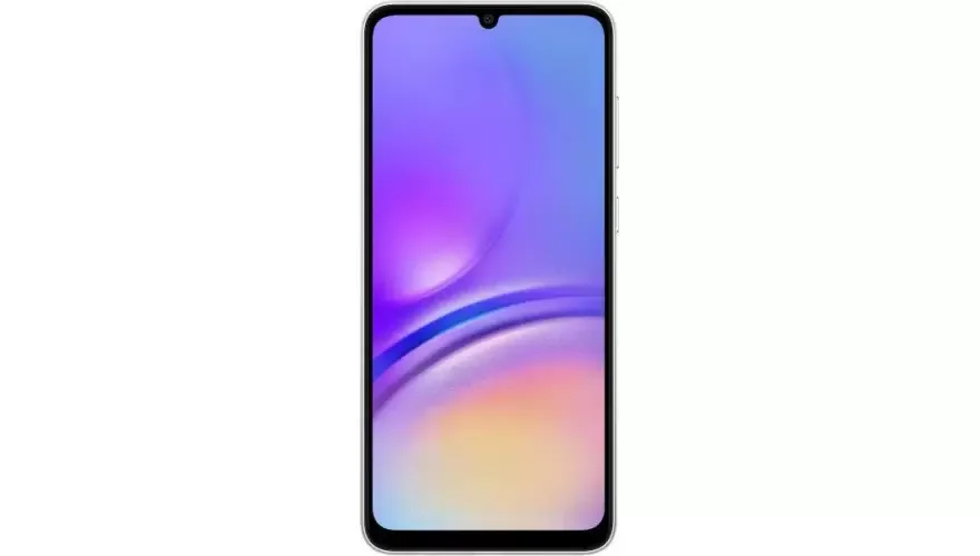 Смартфон Samsung Galaxy A05 4/128Gb, серебристый, 6.7" 1600х720, 5000 мА*ч (SM-A055F/DS), Мк