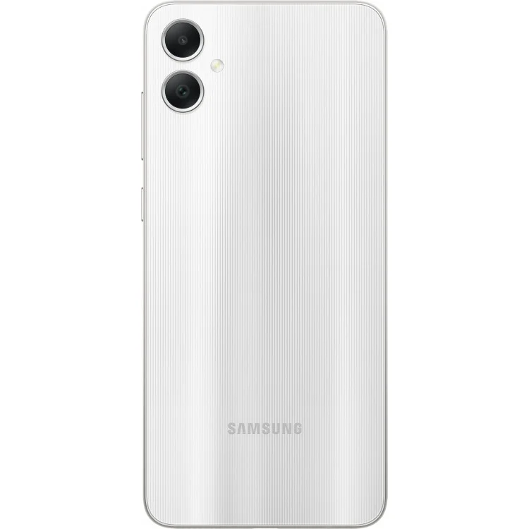 Смартфон Samsung Galaxy A05 4/128Gb, серебристый, 6.7" 1600х720, 5000 мА*ч (SM-A055F/DS), Мк