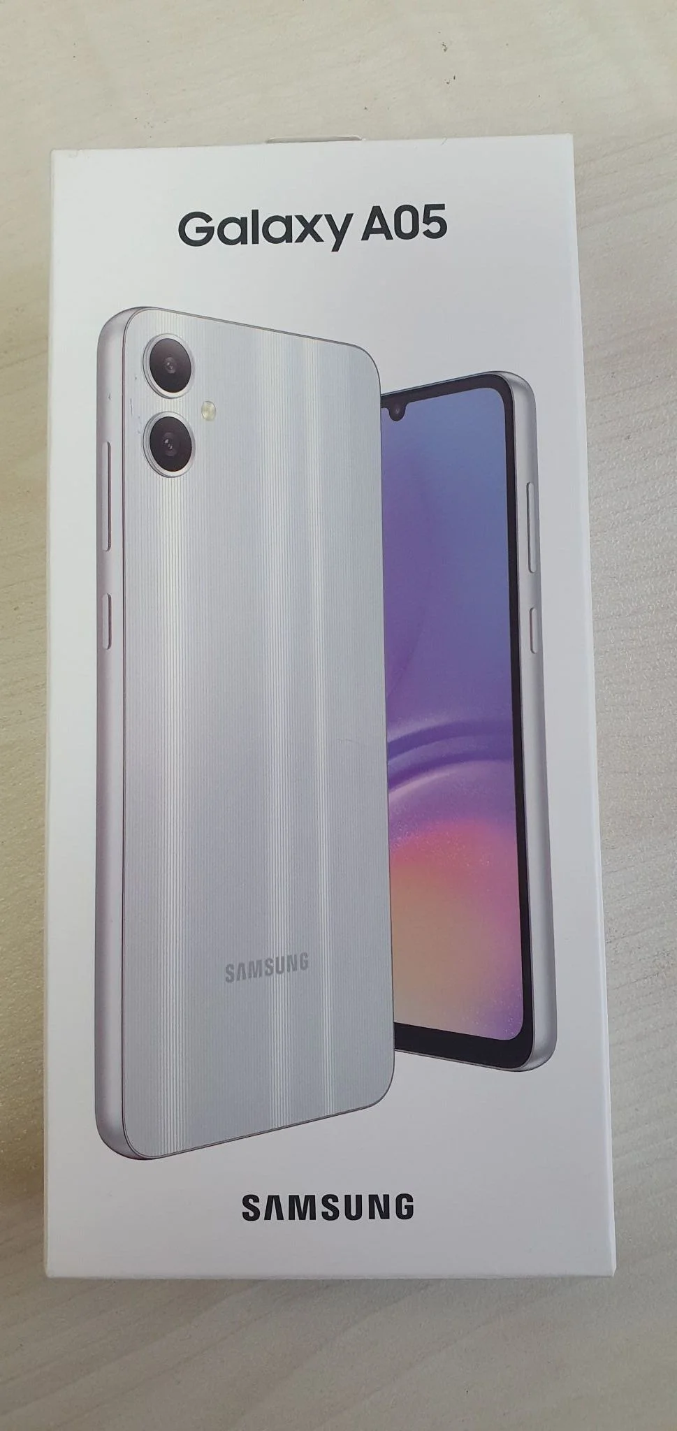 Смартфон Samsung Galaxy A05 4/128Gb, серебристый, 6.7" 1600х720, 5000 мА*ч (SM-A055F/DS), Мк