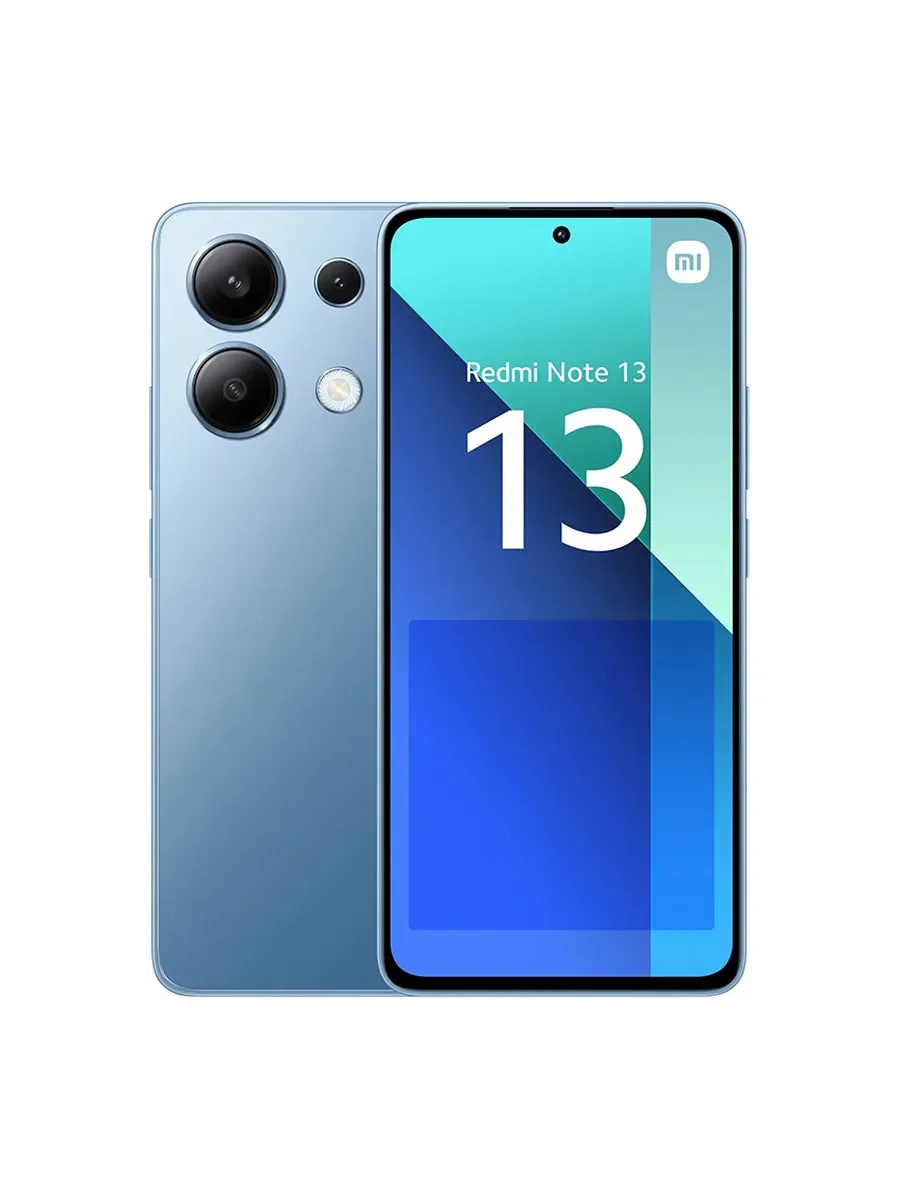 Смартфон Xiaomi Redmi Note 13 6/128GB Ice Blue, 6.67"/2400x1080 AMOLED, 5000 мАч РСТ Мк