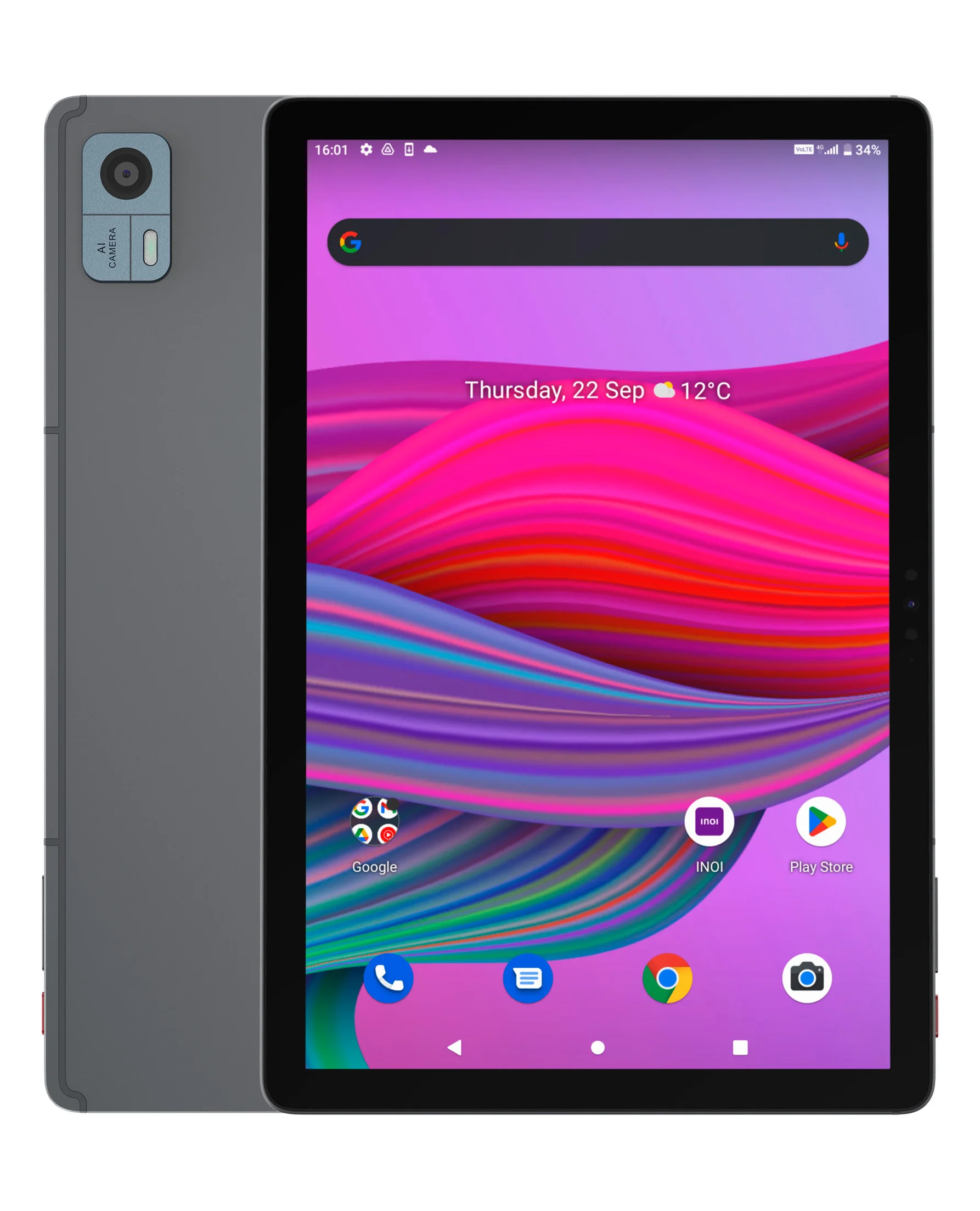 Планшет INOI inoiPad Pro 6/128Gb WiFi+LTE Space Gray (T107) Мк
