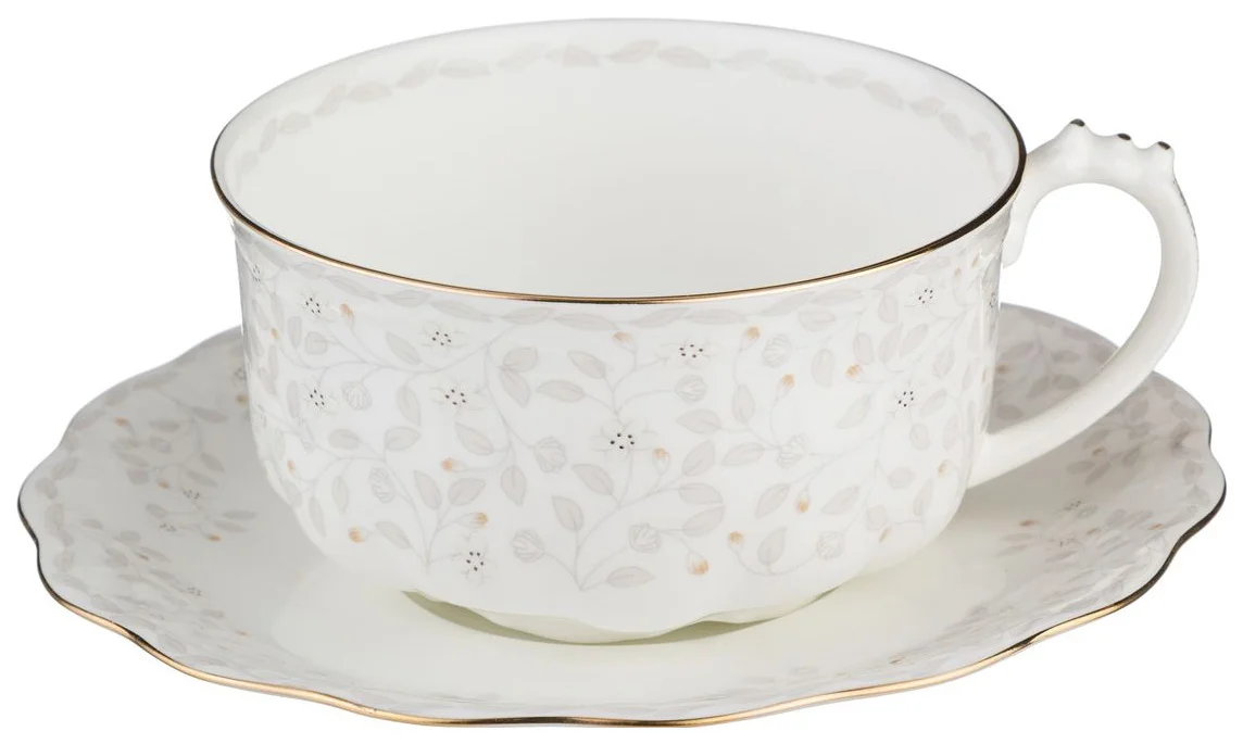 ЧАЙНАЯ ПАРА LEFARD "LACE" 320 МЛ (КОР=24ШТ./МАЛ.УП.=4ШТ.)