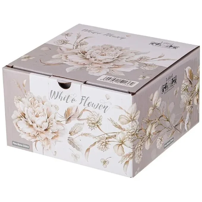 ЧАЙНАЯ ПАРА LEFARD "WHITE FLOWER" 350 МЛ (КОР=24НАБ)