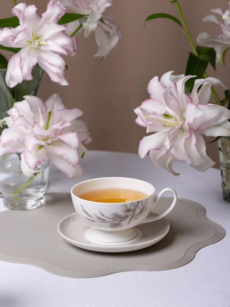 ЧАЙНАЯ ПАРА LEFARD "WHITE FLOWER" 350 МЛ (КОР=24НАБ)