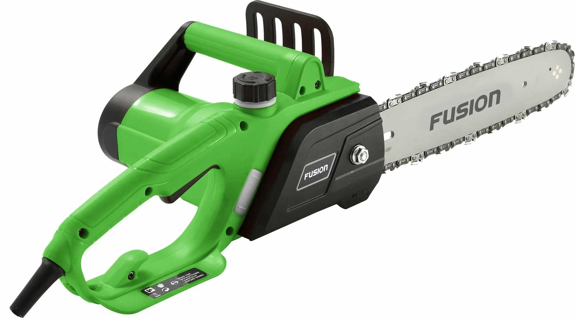 Пила цепная электрическая Fusion FECS-1400-14HS, 1400Вт, 5500об/мин, медная обмотка, руч регулировка
