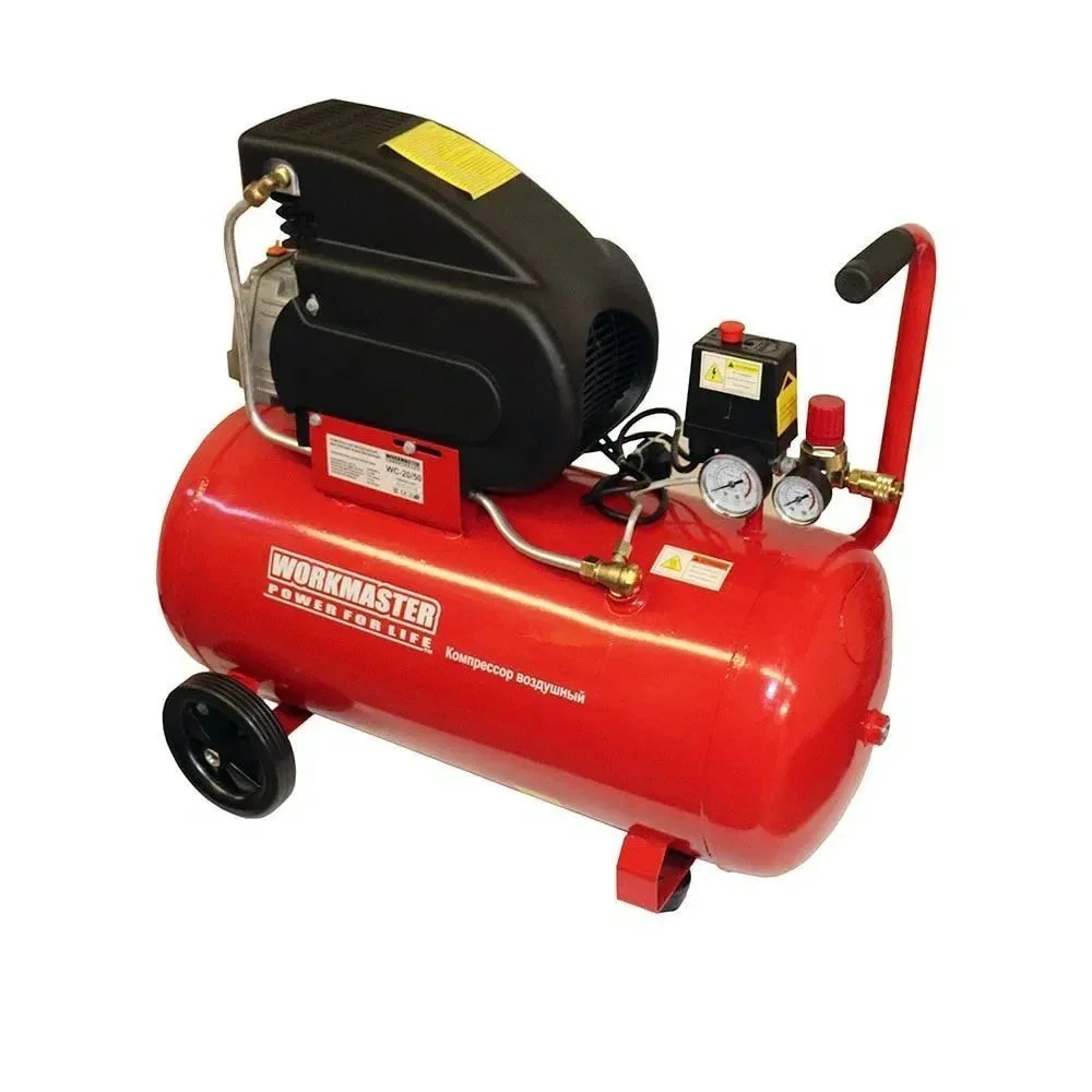 Компрессор воздушный WorkMaster WC-30/50 260 л/мин, 50л, масляный, 8 бар — фото 5