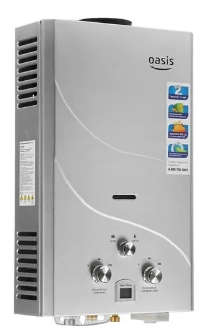Газовый водонагреватель Oasis OR-16 S стальной