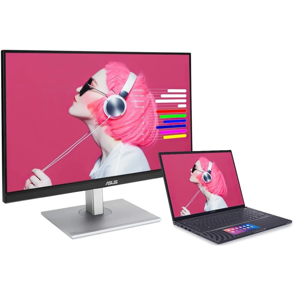 Монитор 27" ASUS ProArt PA278CFRV IPS 2560x1440, 100 Гц, 5 мс, 16:9, 400 кд/м², DP 1.4, HDMI 2.0, USB-C, 3xUSB 3.0, 3.5 Jack, динамики (2x2 Вт), HDR10