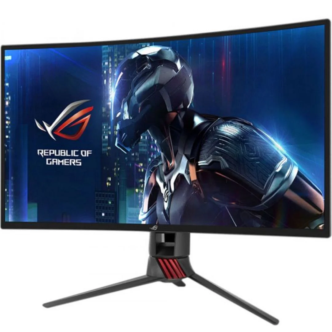 Монитор 27" ASUS ROG Strix XG27WCS Fast VA 2560x1440, 180 Гц, 1 мс, 16:9, 400 кд/м², DisplayHDR 400, HDMI 2.0, DP, USB-C, 3.5 Jack, FreeSync, изогнуты