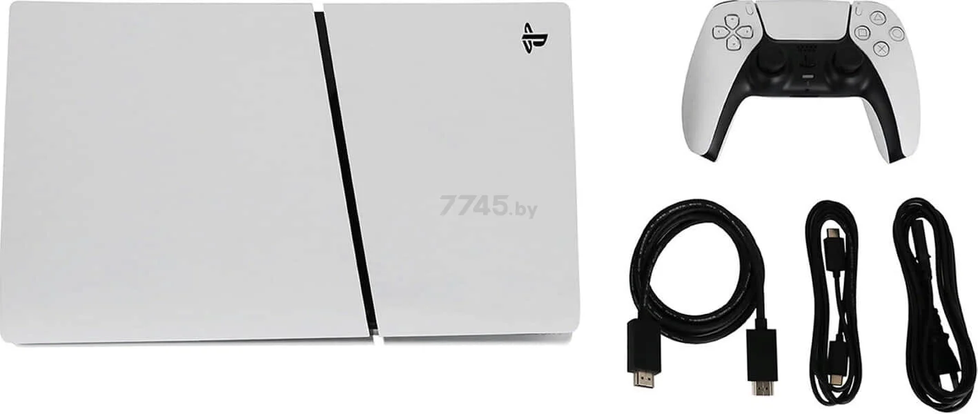 Игровая консоль PlayStation 5 Slim CFI-2015 белый/черный