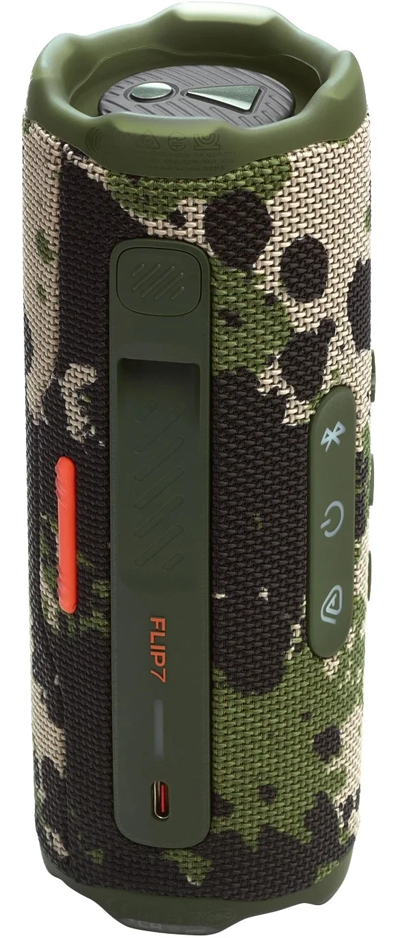 Колонка портативная JBL FLIP 7 камуфляж 25W 1.0 BT 1800mAh (JBLFLIP7SQUAD)