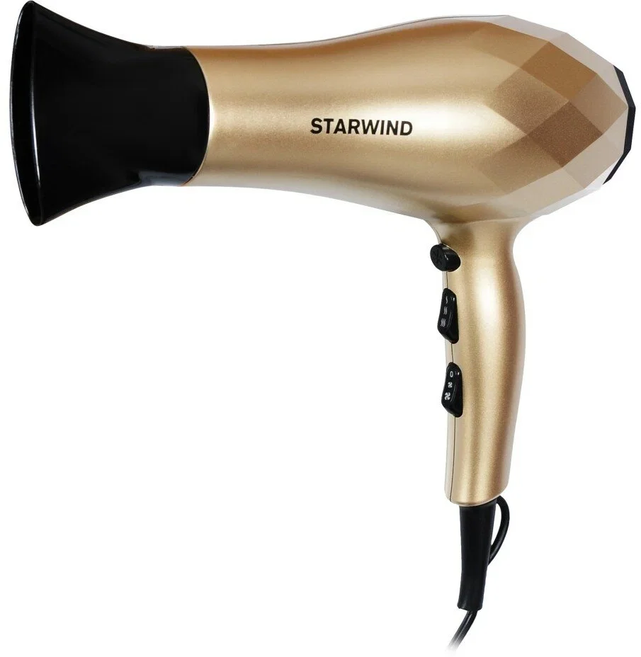Фен Starwind SHP8110 шампань, 2000 Вт, ионизация