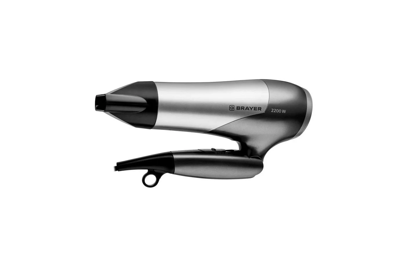 Фен-мультистайлер BRAYER BR3308 черный/золотистый, 2000 Вт, 25/32 мм