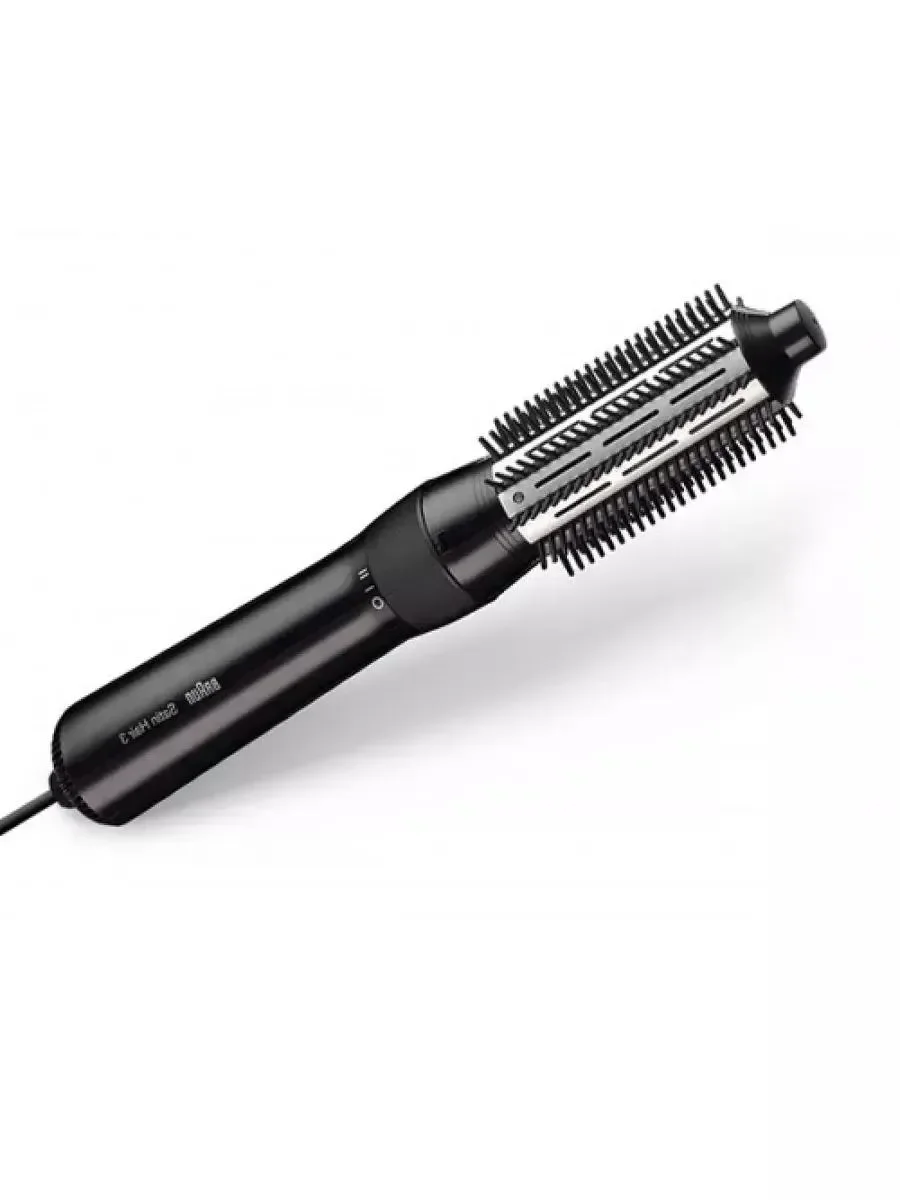 Фен-щётка Braun AS330 серебристый/черный, 400 Вт, 18/36 мм