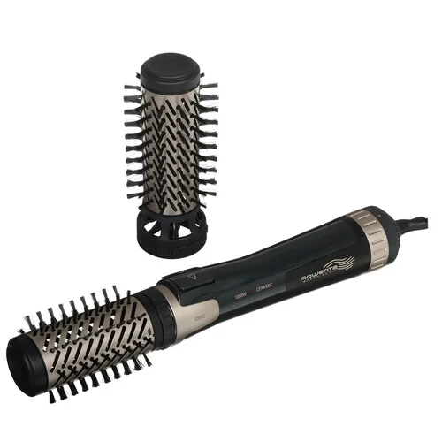 Фен-щётка Rowenta CF9528F0 черный/коричневый, 1000 Вт, ионизация, 40/50 мм