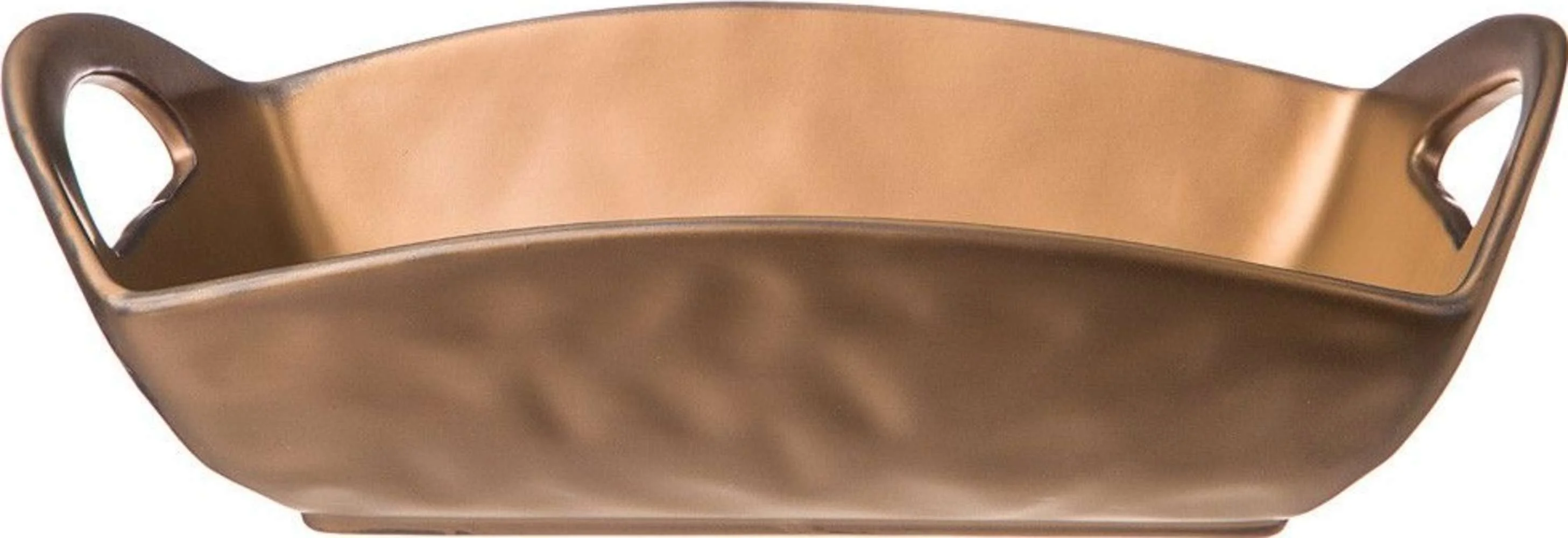 БЛЮДО С РУЧКАМИ BRONCO "BRONZE" 23*16*8 СМ (КОР=8ШТ.)
