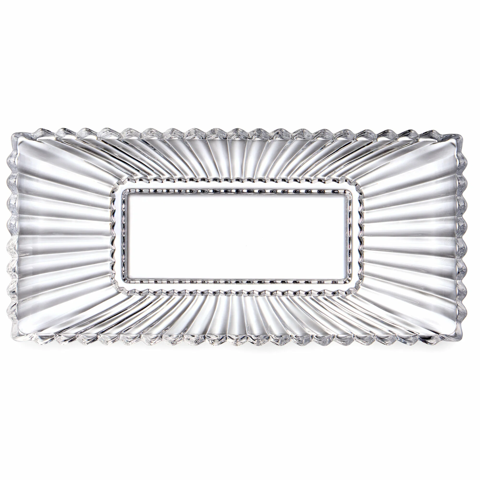 БЛЮДО СЕРВИРОВОЧНОЕ "BRILLIANCE" ПРЯМОУГОЛЬНОЕ, 38*17,5*3,5 СМ