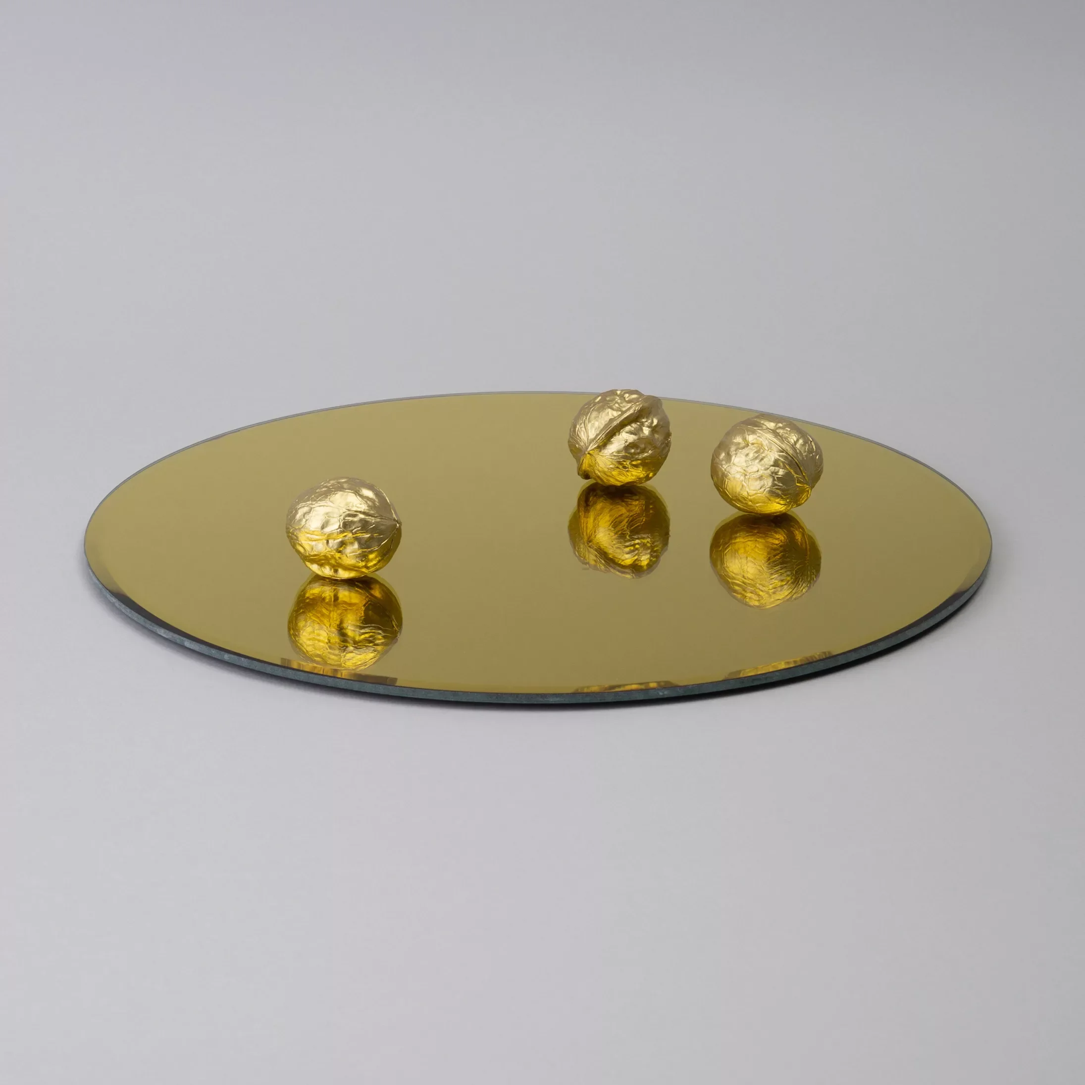 БЛЮДО СЕРВИРОВОЧНОЕ "GOLDEN MIRROR" 30 СМ