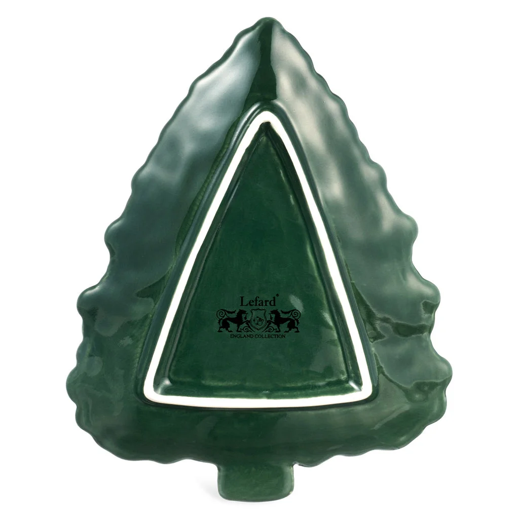 БЛЮДО СЕРВИРОВОЧНОЕ "GREEN PINE" 22*17,5*2,5 СМ