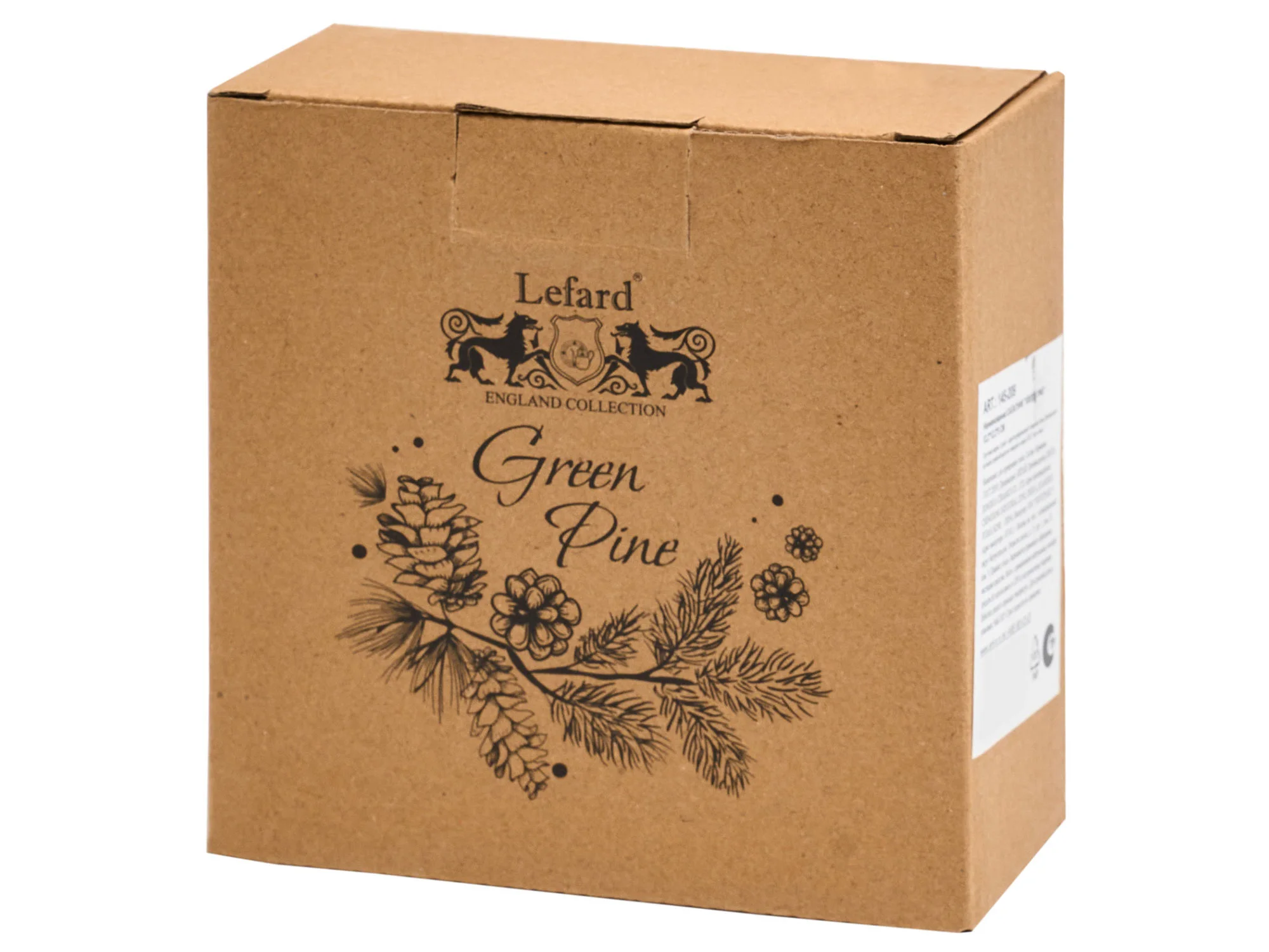 БЛЮДО СЕРВИРОВОЧНОЕ "GREEN PINE" 22*17,5*2,5 СМ