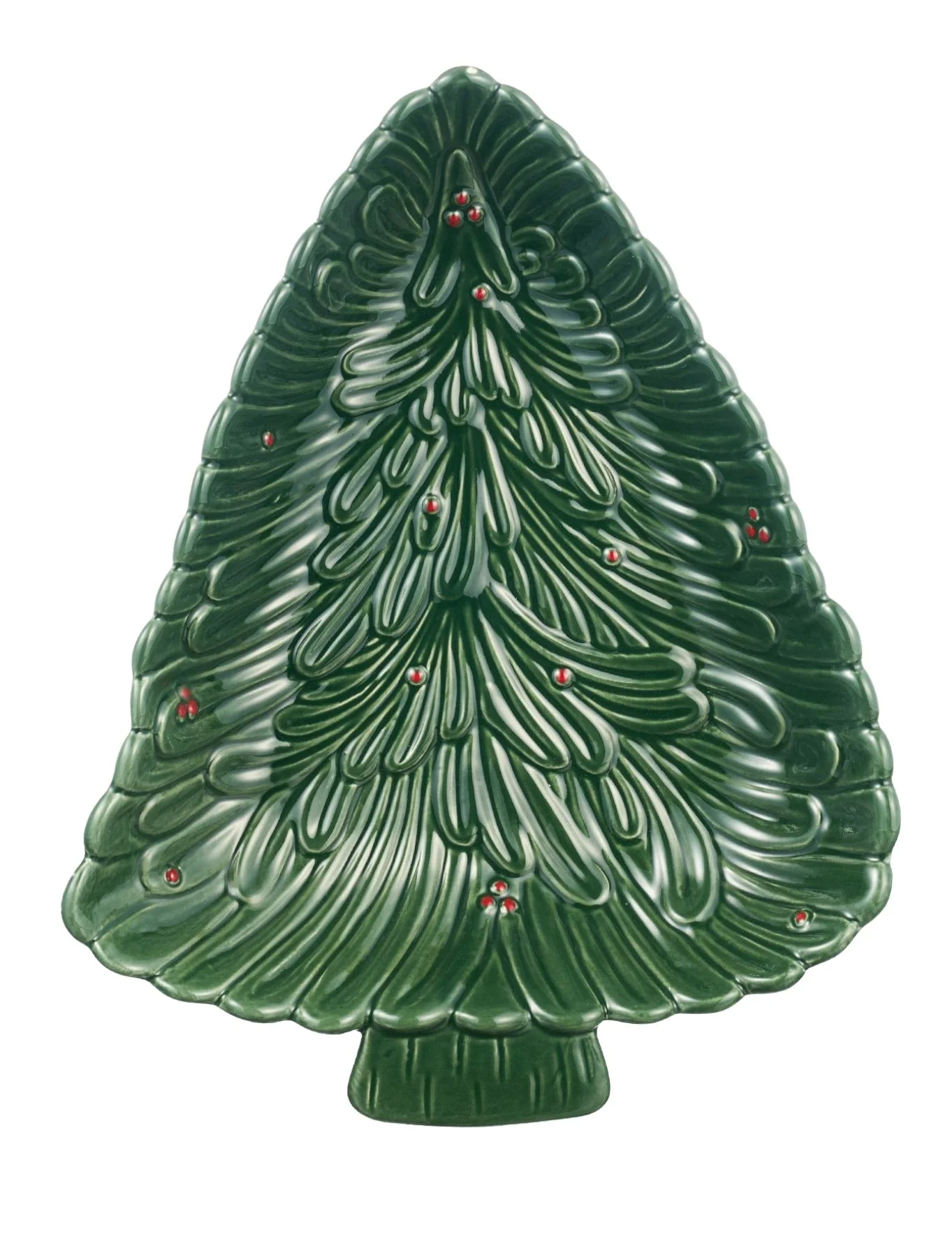 БЛЮДО СЕРВИРОВОЧНОЕ "GREEN PINE" 30,5*24*5 СМ
