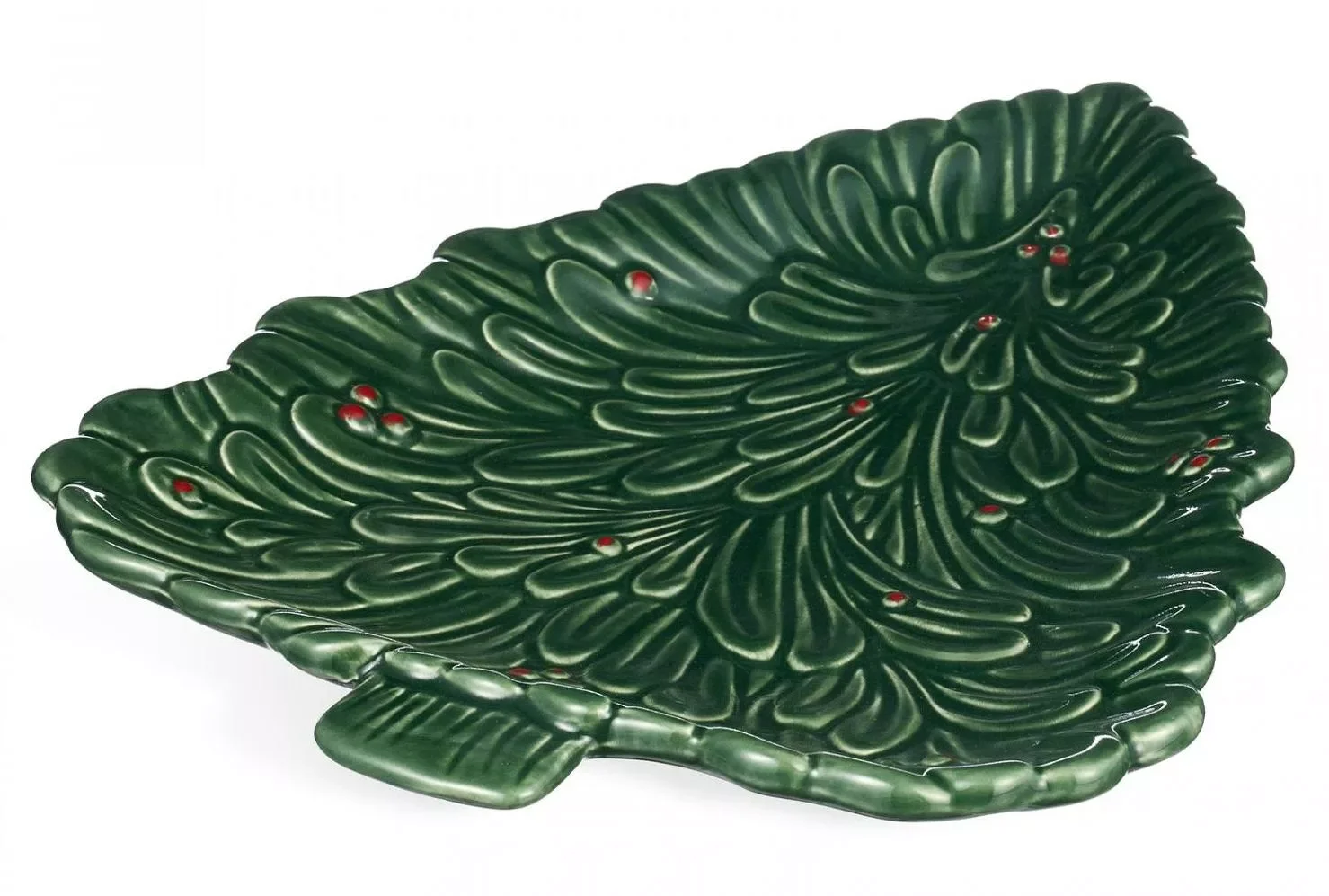 БЛЮДО СЕРВИРОВОЧНОЕ "GREEN PINE" 31*20*2,5 СМ