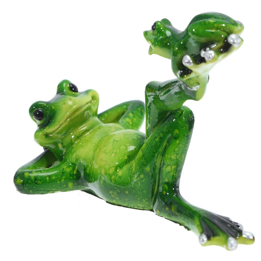 Фигурка декоративная "Лягушки", L11,5 W6,5 H8 см