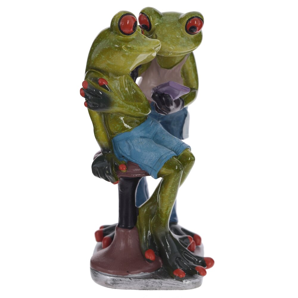 Фигурка декоративная "Лягушки", L9,5 W7 H15 см