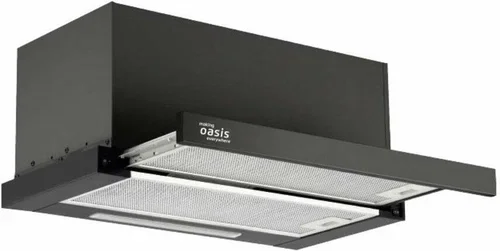 Вытяжка встраиваемая Oasis VT-60BG (F) черный управление: кнопочное (1 мотор)