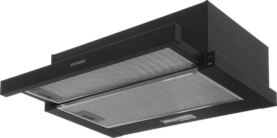 Вытяжка встраиваемая Vitek VT-TH 6020 BK черный управление: кулисные переключатели (1 мотор)