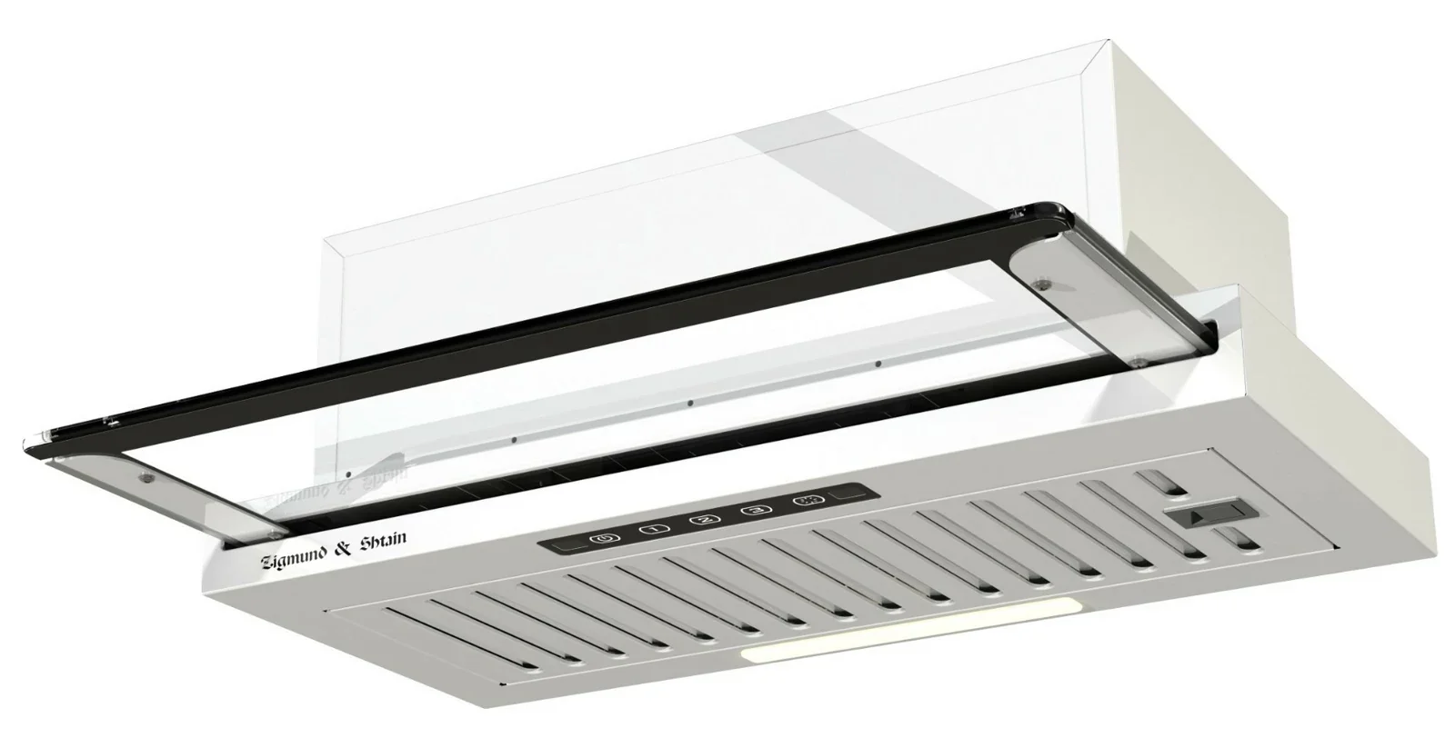 Вытяжка встраиваемая Zigmund & Shtain K 015.6 W белый, 60 см, 750 куб. м/ч, 52 дБ