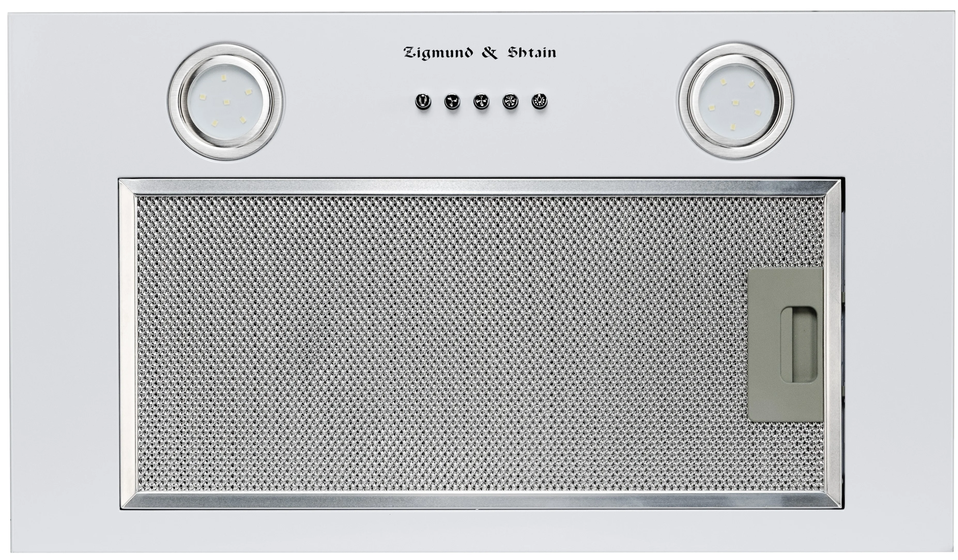 Вытяжка встраиваемая Zigmund & Shtain K 016.5 W белый, 52 см, 1050 куб. м/ч, 60 дБ