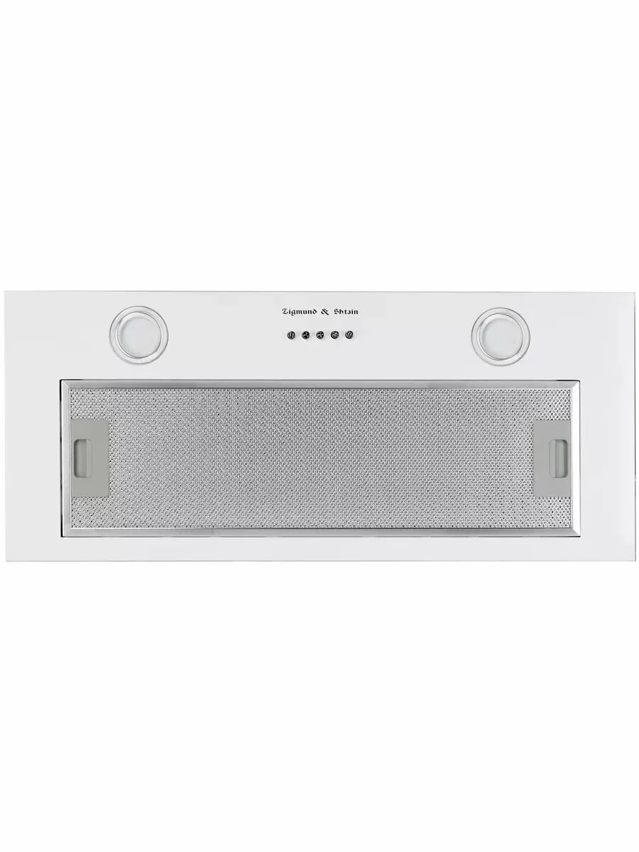 Вытяжка встраиваемая Zigmund & Shtain K 016.7 W белый, 70 см, 1050 куб. м/ч, 58 дБ