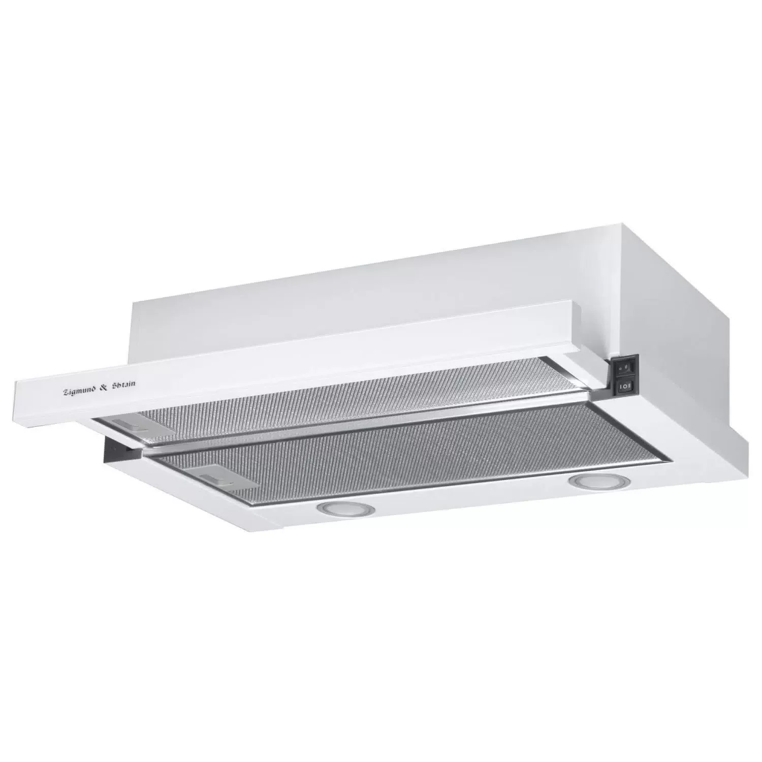 Вытяжка встраиваемая Zigmund & Shtain K 017.6 W белый, 60 см, 700 куб. м/ч, 51 дБ
