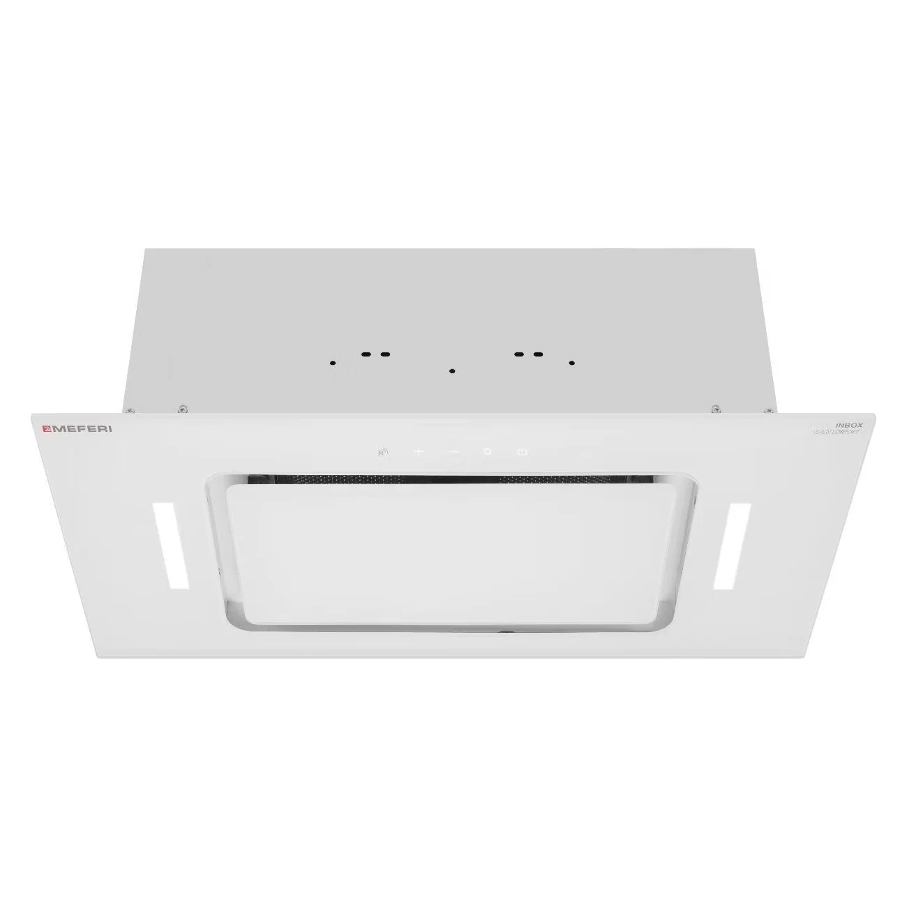 Вытяжка полновстраиваемая Meferi INBOX52WH GLASS ULTRA