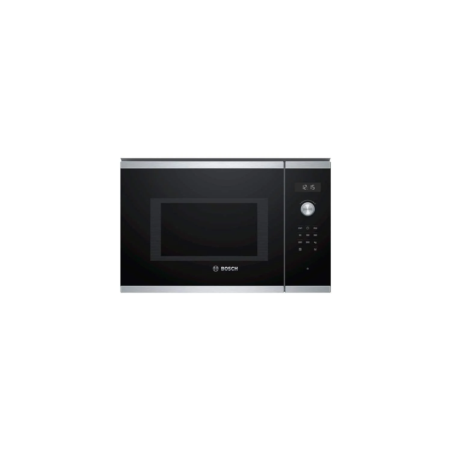 Встраиваемая микроволновая печь Bosch BFL523MS0 20л. 800Вт нержавеющая сталь/черный