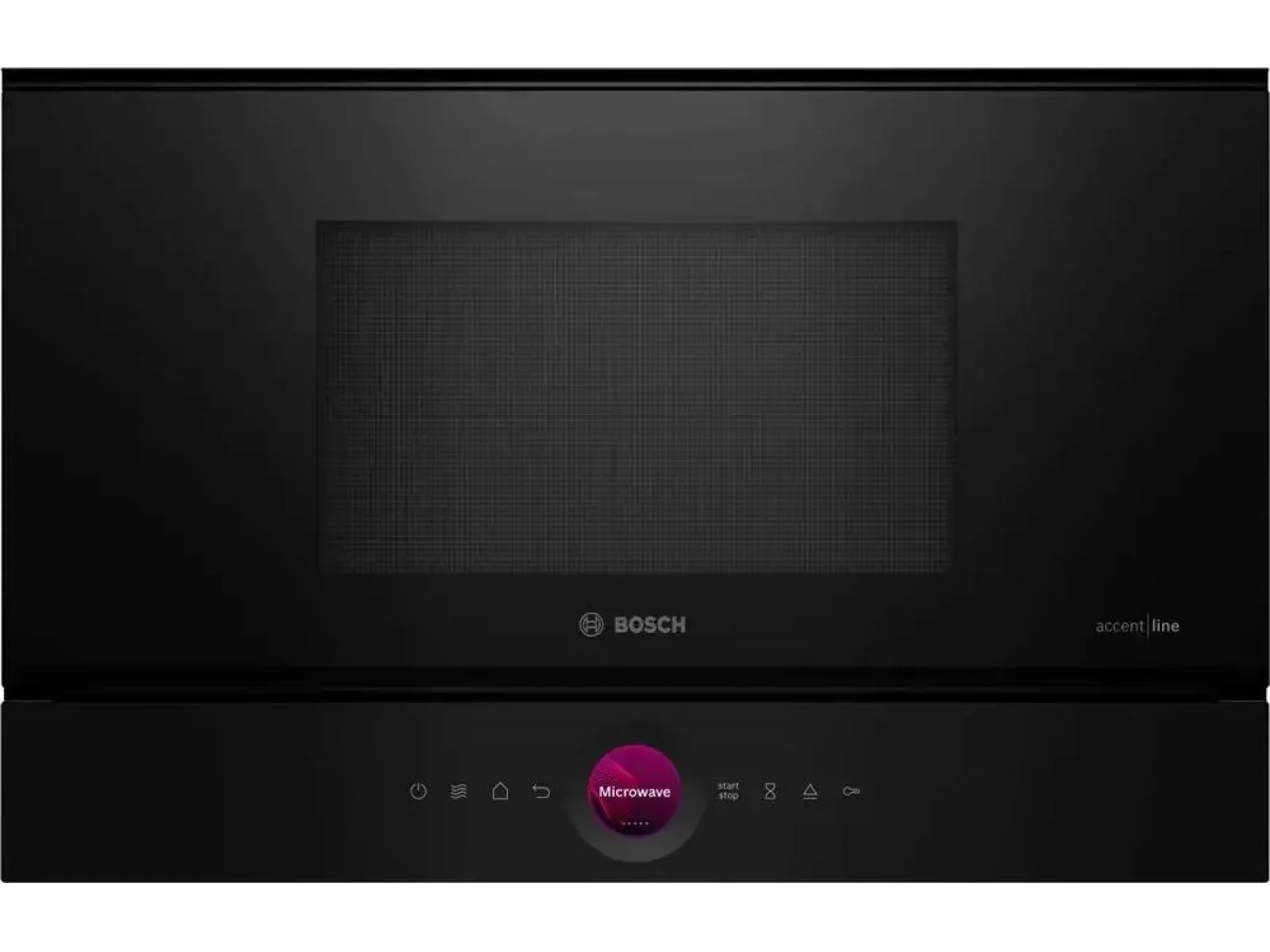 Встраиваемая микроволновая печь Bosch BFR7221B1 900Вт, 5 режимов, инвертер, 21 л, черный, петли справа