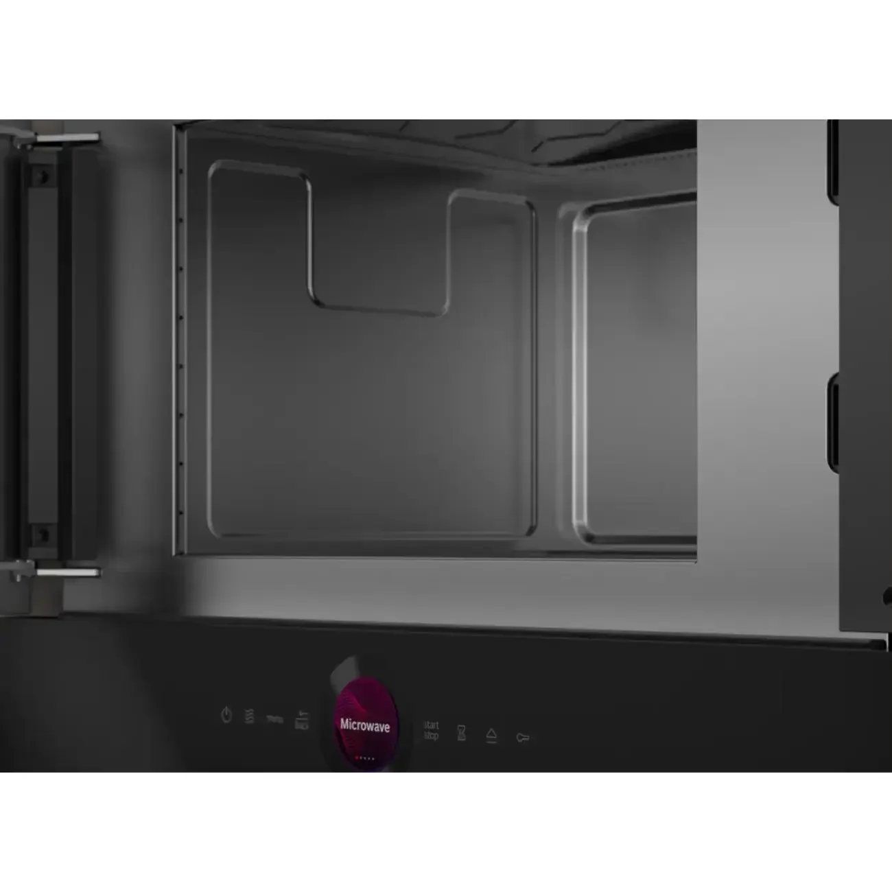 Встраиваемая микроволновая печь Bosch BFR7221B1 900Вт, 5 режимов, инвертер, 21 л, черный, петли справа