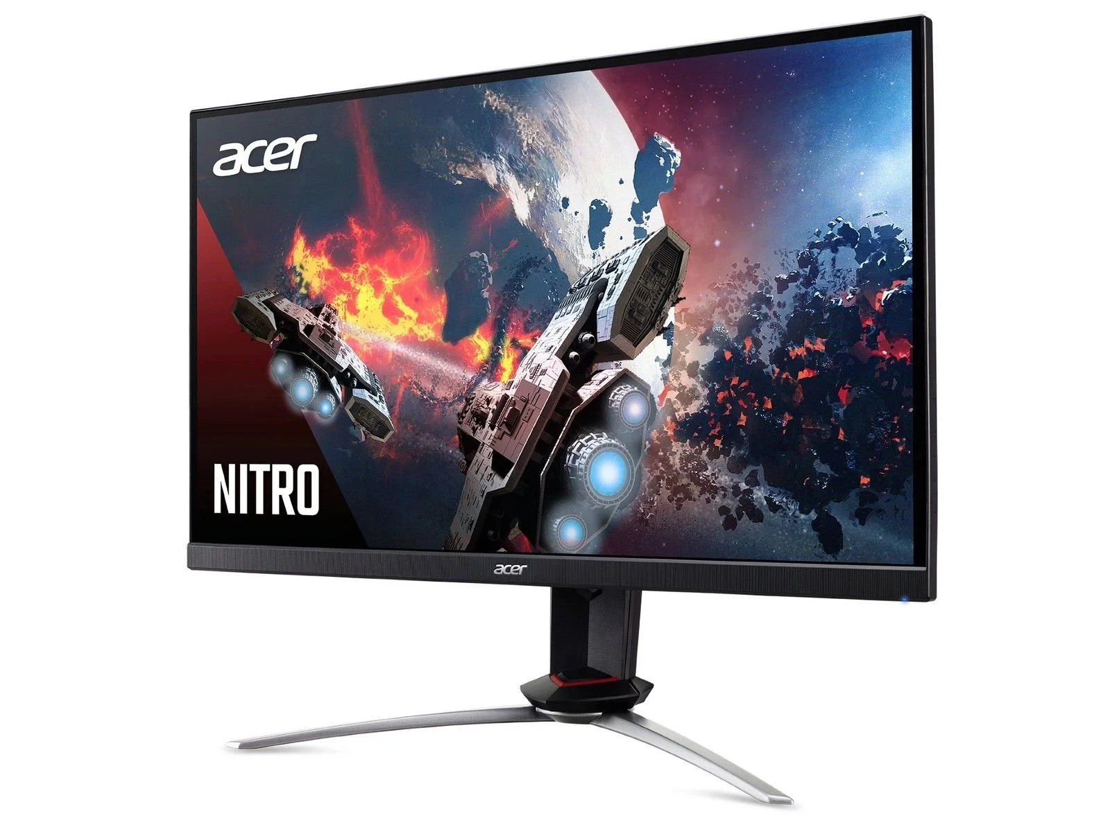 Монитор 24.5" Acer XV250QF3bmiiprx IPS 1920x1080, 320 Гц, 0.5 мс, 16:9, 250 кд/м², 2xHDMI 2.0, DP 1.4, 3.5 Jack, динамики (2x2 Вт), HDR10, FreeSync Pr