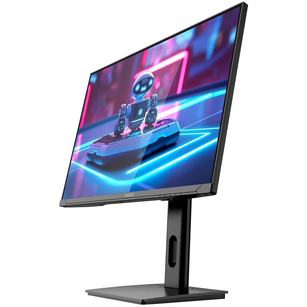 Монитор 24.5" Aiwa MD2510 IPS 1920x1080, 240 Гц, 1 мс, 16:9, 350 кд/м², 2xHDMI 2.0, 2xDP 1.2, 3.5 Jack, динамики (2x3 Вт), FreeSync, G-Sync, черный