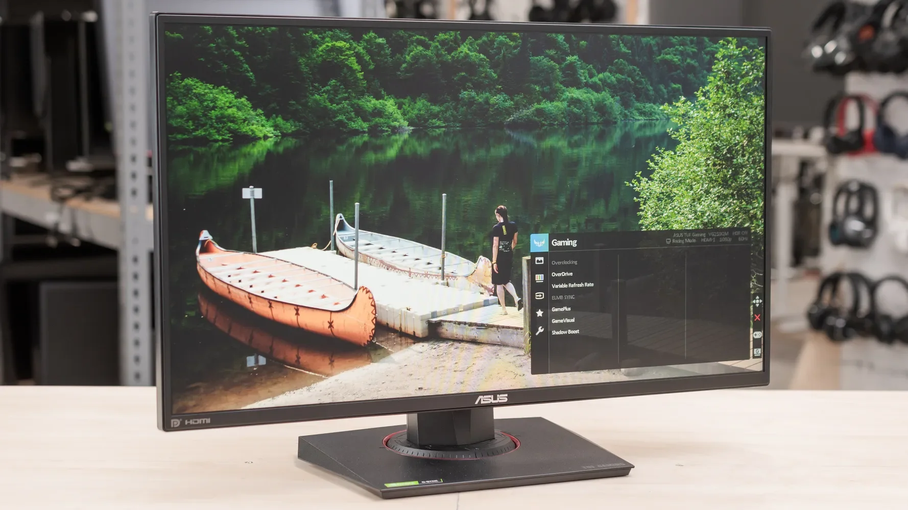 Монитор 24.5" ASUS VG259QMR5A IPS 1920x1080, 310 Гц, 1 мс, 16:9, 300 кд/м², 2xHDMI 2.0, DP 1.4, 3.5 Jack, динамики (2x2 Вт), HDR10, FreeSync Premium,