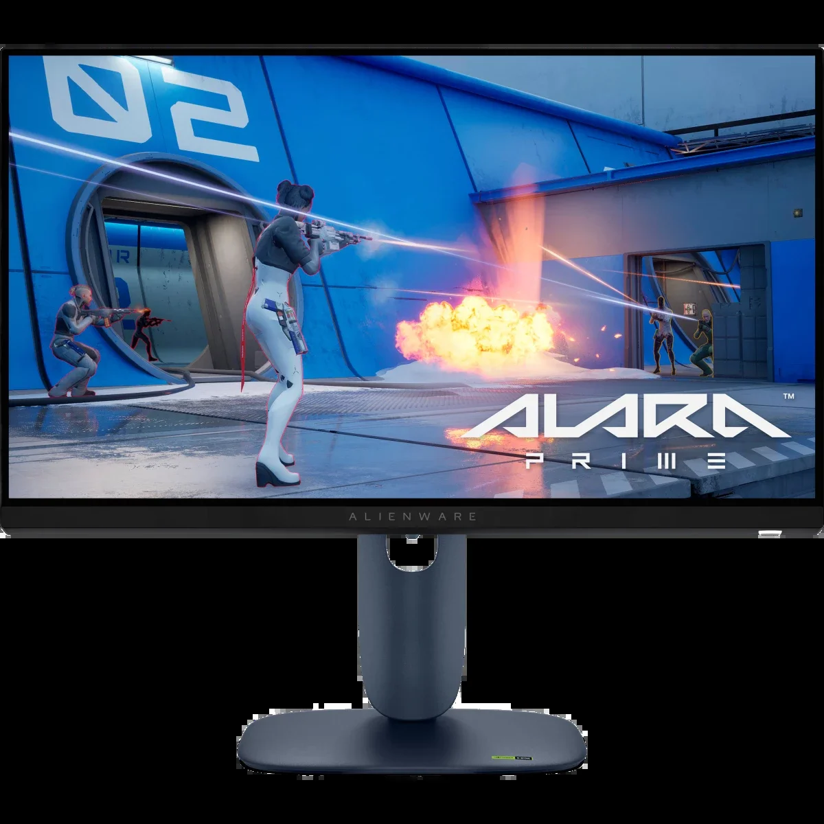 Монитор 24.5" Dell Alienware AW2525HM IPS 1920x1080, 320 Гц, 1 мс, 16:9, 400 кд/м², 2xHDMI 2.1, DP 1.4, USB Hub (2x USB), HDR10, FreeSync Premium, G-S