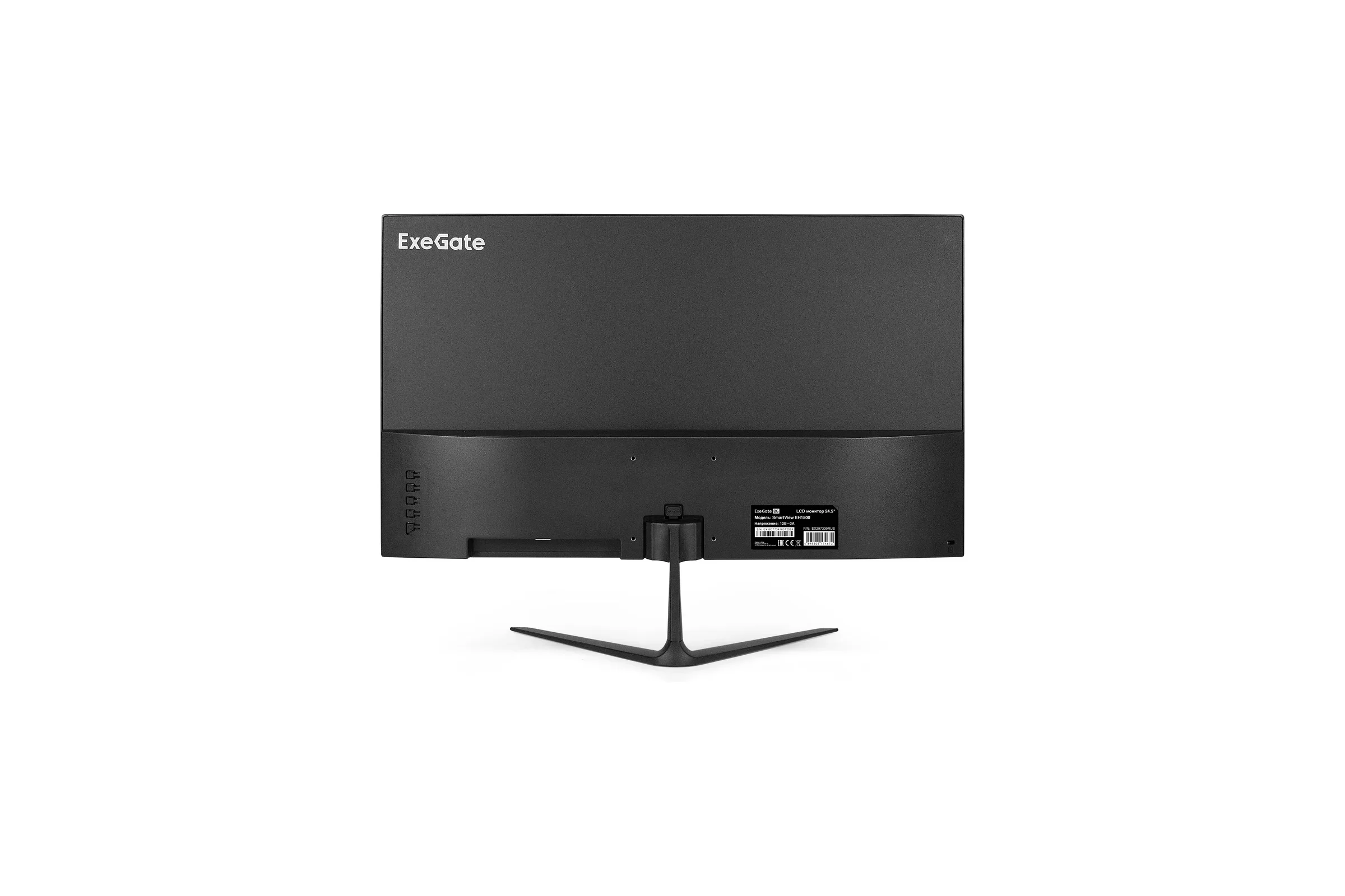 Монитор 24.5" ExeGate SmartView EH1500A IPS 1920x1080, 75 Гц, 5 мс, 16:9, 250 кд/м², 1xVGA, 1xHDMI, 1xDP, 3.5 мм, черный