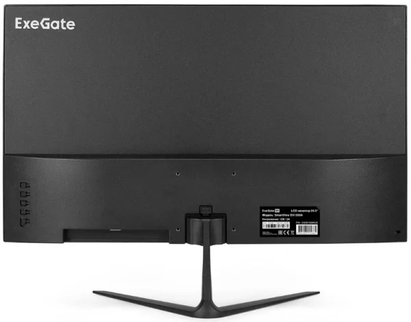Монитор 24.5" ExeGate SmartView EH1500A IPS 1920x1080, 75 Гц, 5 мс, 16:9, 250 кд/м², 1xVGA, 1xHDMI, 1xDP, 3.5 мм, черный