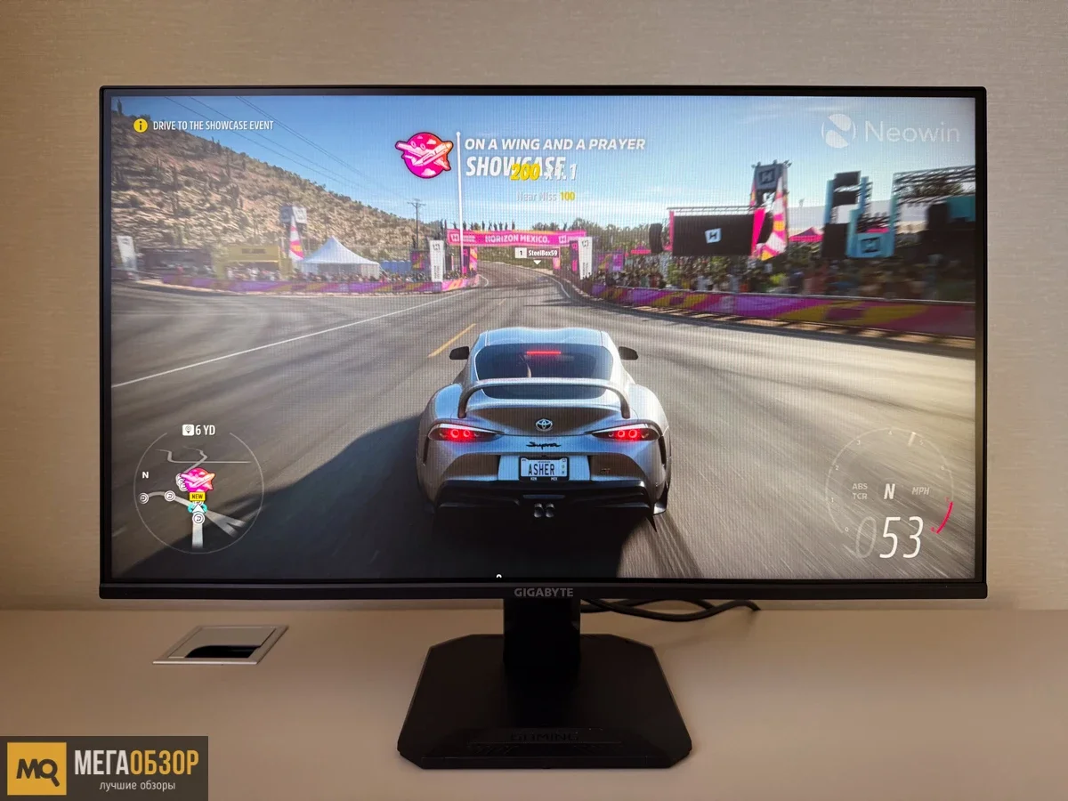 Монитор 24.5" Gigabyte G25F2 IPS 1920x1080, 200 Гц, 1 мс (GtG), 16:9, 300 кд/м², 2×HDMI 2.0, DP 1.4, 3.5 Jack, динамики (2×2 Вт), HDR10, FreeSync Prem