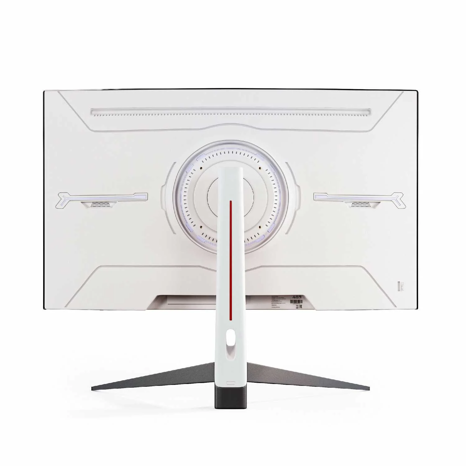 Монитор 27" ABR MC27GQC-i2 VA 2560x1440, 165 Гц, 1 мс, 16:9, 300 кд/м², 2xHDMI, 2xDP 1.4, HDR, изогнутый экран (1500R), VESA 100x100, белый