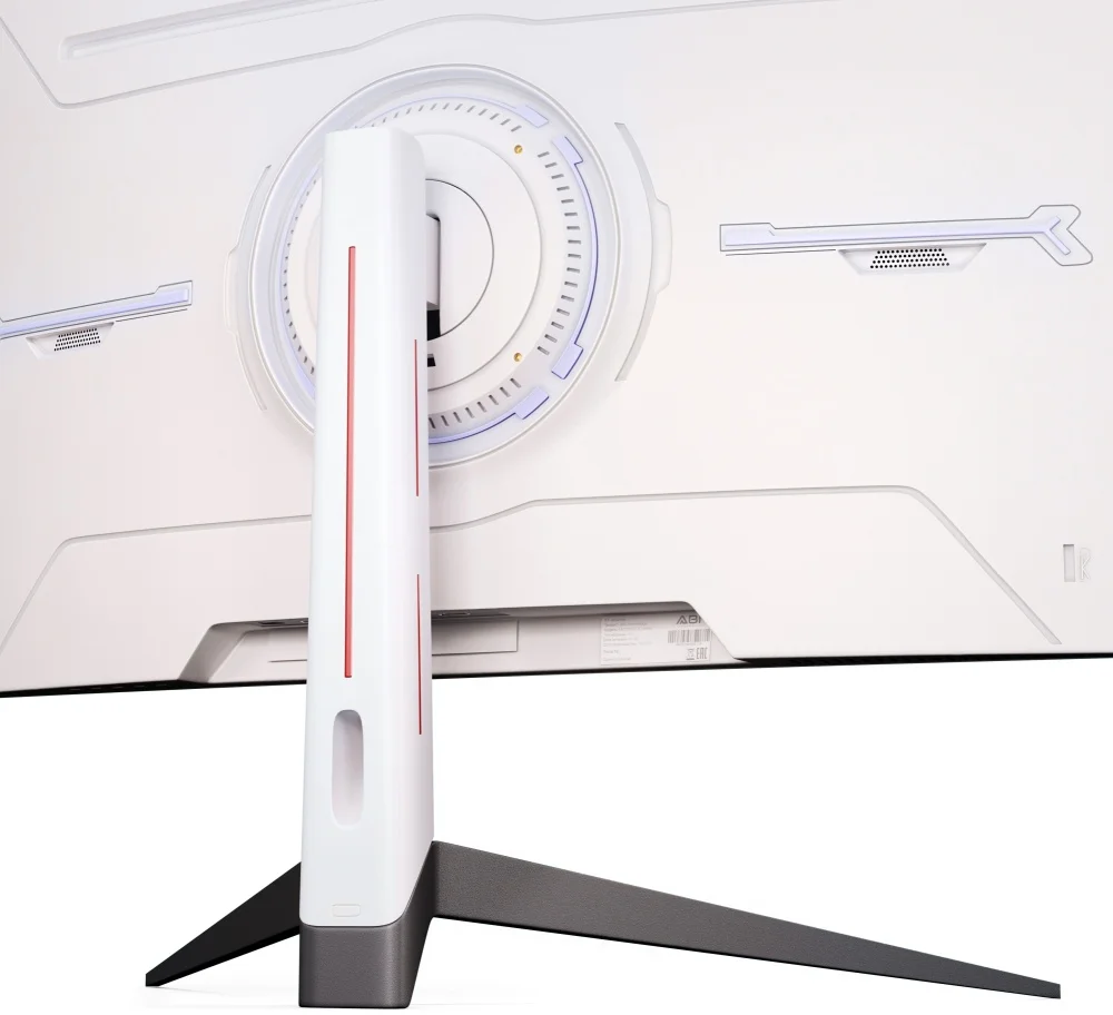 Монитор 27" ABR MC27GQC-i2 VA 2560x1440, 165 Гц, 1 мс, 16:9, 300 кд/м², 2xHDMI, 2xDP 1.4, HDR, изогнутый экран (1500R), VESA 100x100, белый