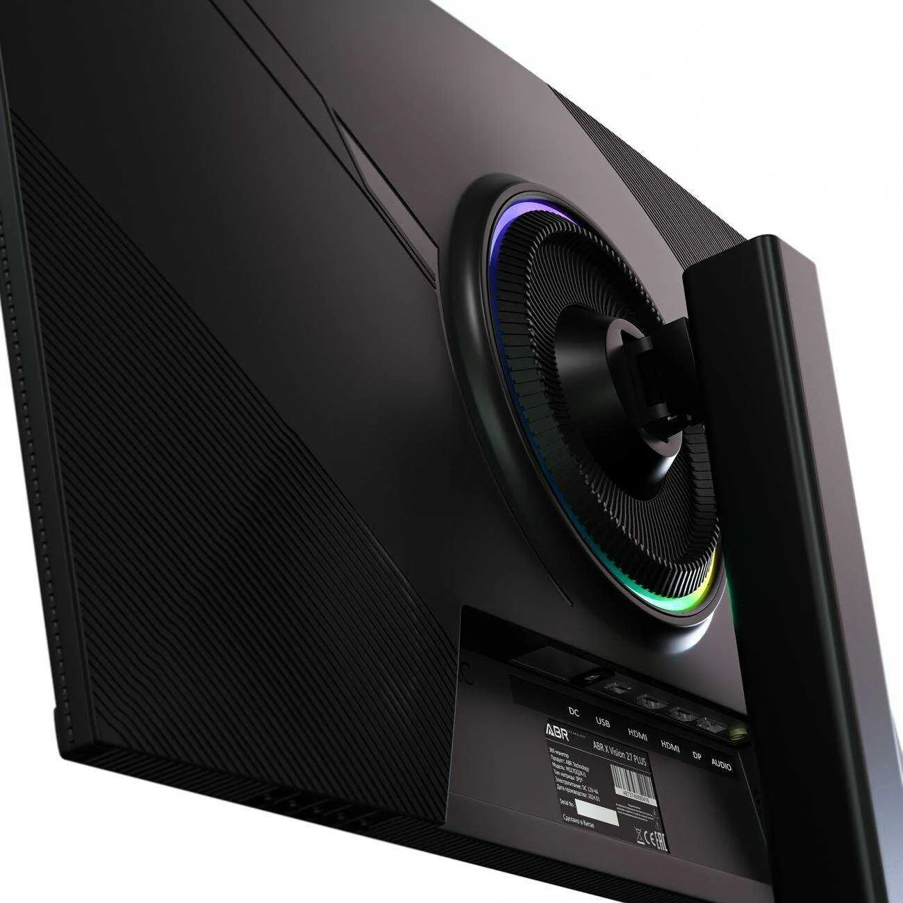Монитор 27" ABR MS27GQ2K-i1 IPS 2560x1440, 165 Гц, 1 мс, 16:9, 300 кд/м², 2xHDMI, DP, 3.5 Jack, USB 2.0, динамики, черный
