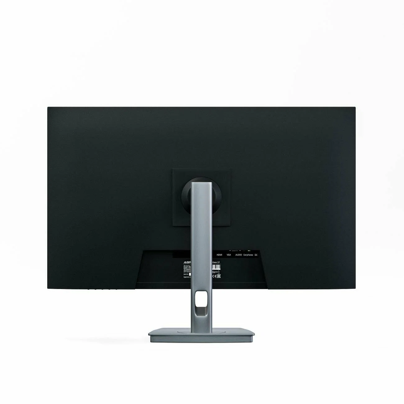 Монитор 27" ABR W View MS27HQ-i1 IPS, 1920*1080, 5mc, 100Гц, 300кд/м2, HDMI/VGA/DP/3W*2